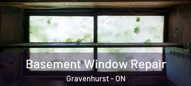  Basement Window Repair Gravenhurst - ON