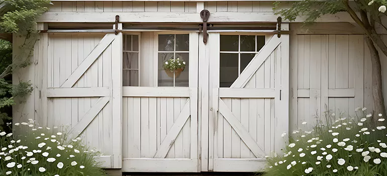 Rear Barn Door Repair in Gravenhurst, ON