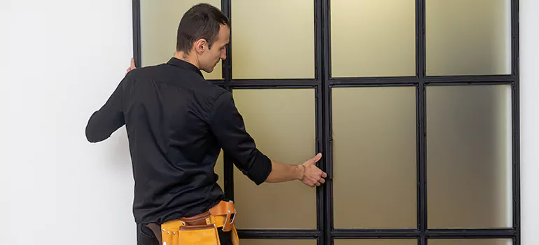 Patio French door installation in Gravenhurst, ON