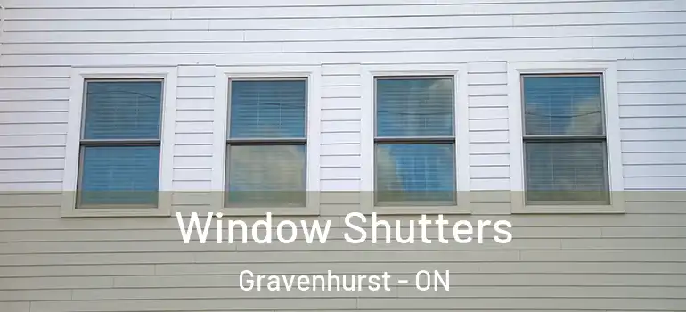  Window Shutters Gravenhurst - ON